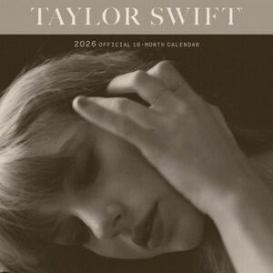 Taylor Swift 2026 Official 16-Month Calendar - Black and White